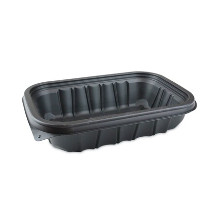 Pactiv Evergreen EarthChoice Entree2Go Takeout Container, 32 oz, 8.66 x 5.75 x 2.72, Black, PK300, 300PK YCNB9X632000